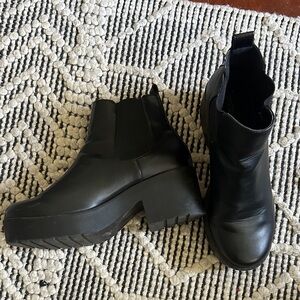 H&M Black Platform Boots